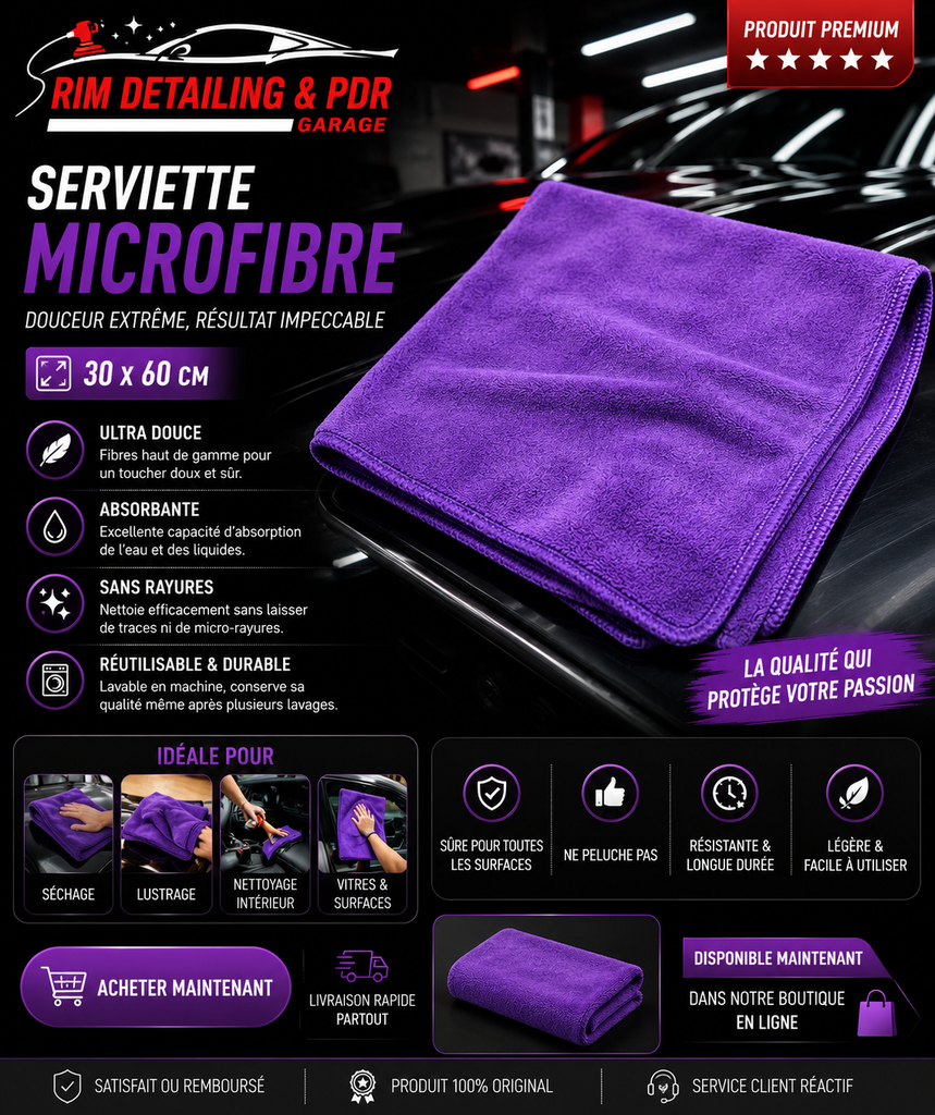 Serviette Microfibre