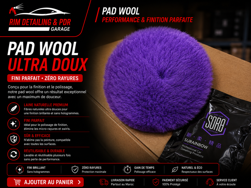 Pad Wool 5"